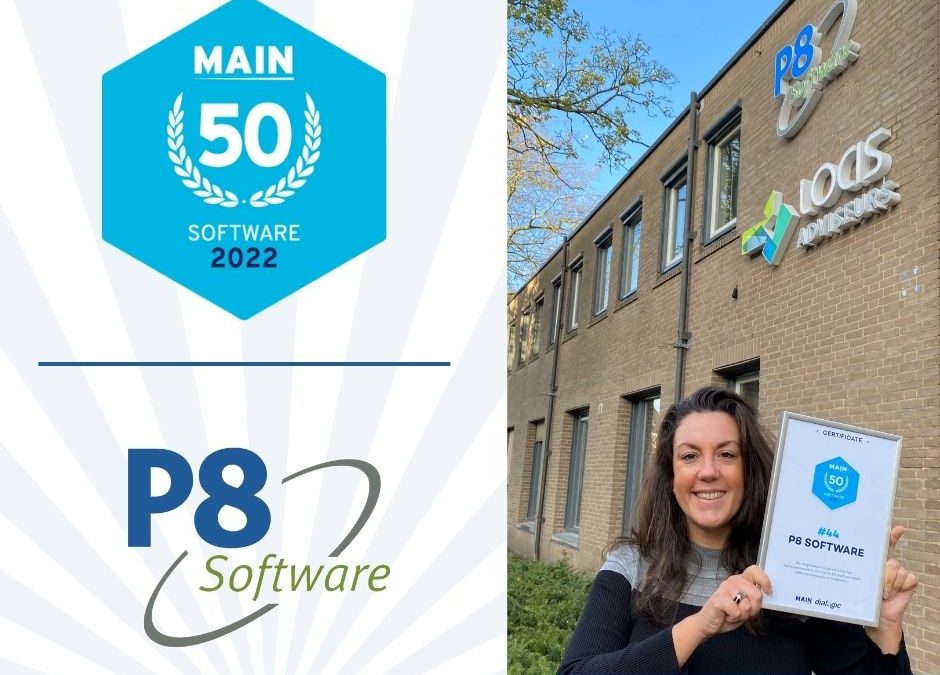 P8 Software mag zich rekenen tot de 50 succesvolste software bedrijven in ons land!
